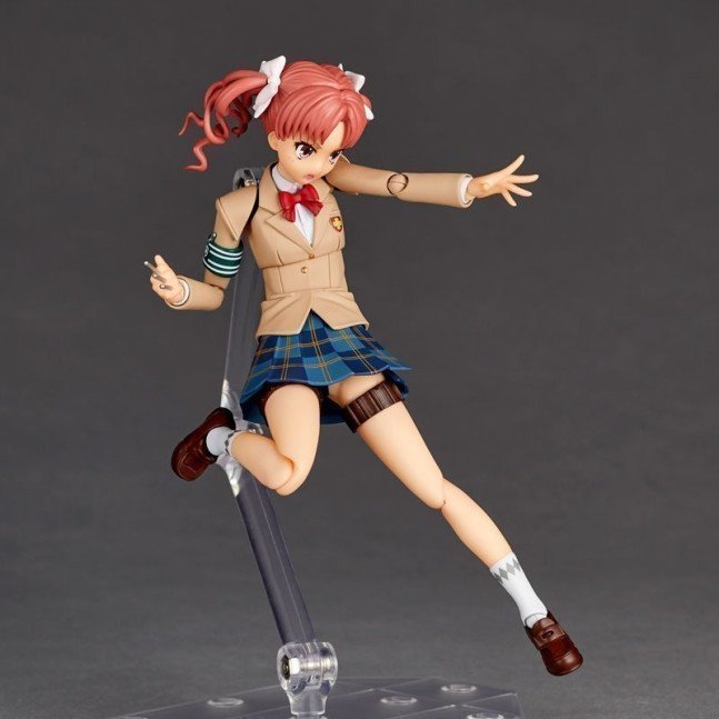 Kuroko Shirai Revoltech Action Figure Winter Clothes Ver. -- Toaru Kagaku no Railgun T