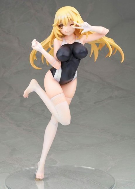 Misaki Shokuhou 1/7 Figure School Swimsuit and Knee-high Socks Ver. -- Toaru Kagaku no Railgun T