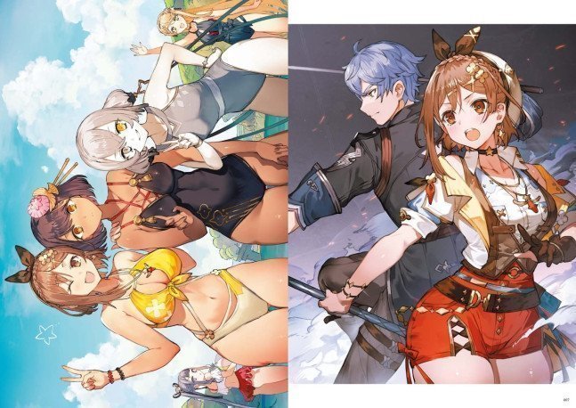 Atelier Ryza: Alchemist of the End & the Secret Key Official Visual Collection