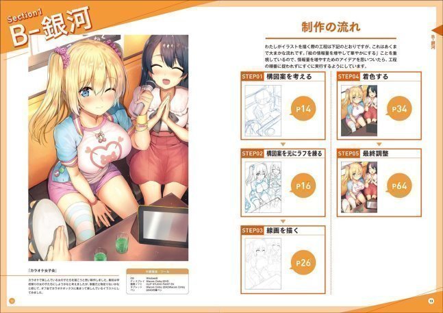 Bishojo Illustration Making Guide