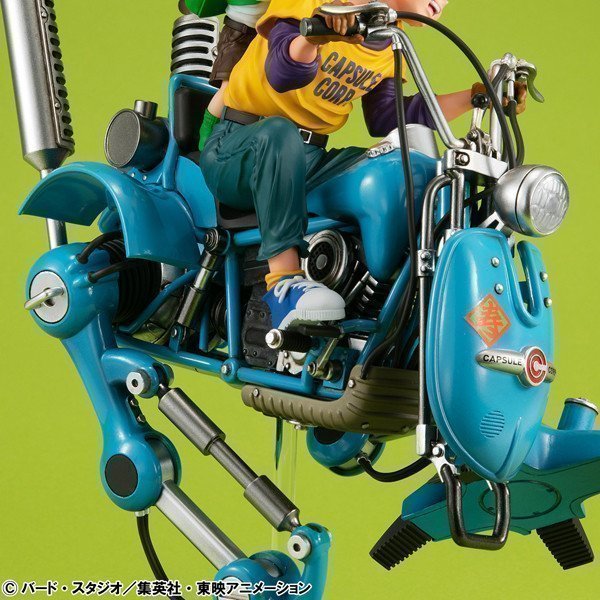 Son Goku & Gohan & Bipedal Walking Robot Desktop Real McCoy EX Figure