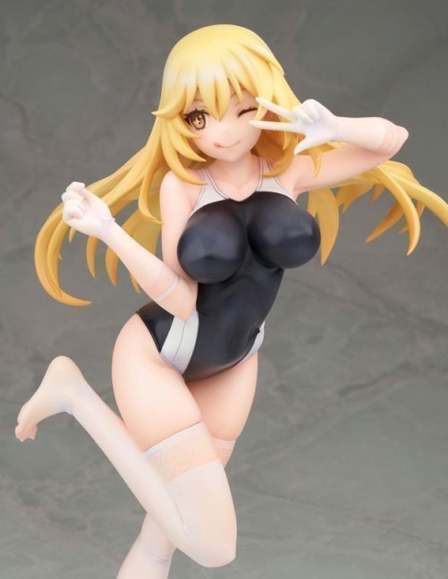 Misaki Shokuhou 1/7 Figure School Swimsuit and Knee-high Socks Ver. -- Toaru Kagaku no Railgun T