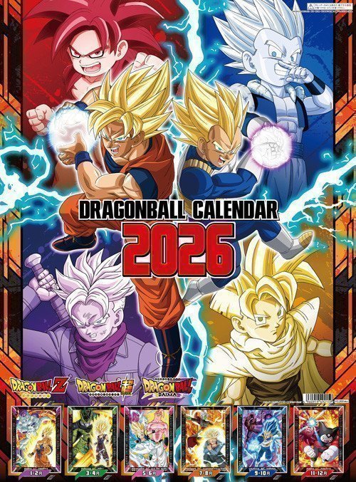 Dragon Ball - 2026 Anime Calendar