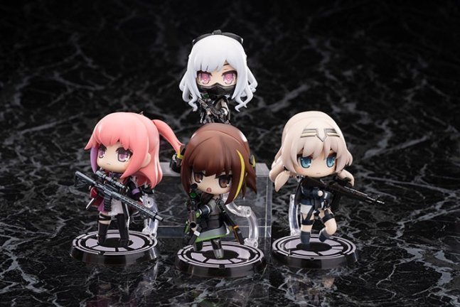 MINICRAFT Series Deformed Posable Figure Girls' Frontline Rebel Squad Ver.