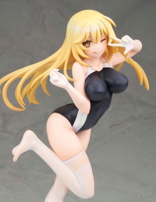 Misaki Shokuhou 1/7 Figure School Swimsuit and Knee-high Socks Ver. -- Toaru Kagaku no Railgun T