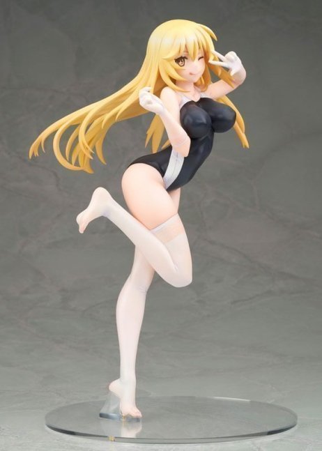 Misaki Shokuhou 1/7 Figure School Swimsuit and Knee-high Socks Ver. -- Toaru Kagaku no Railgun T