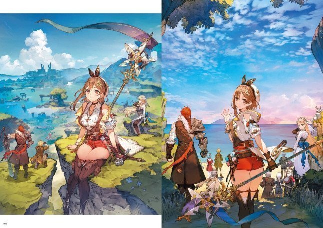 Atelier Ryza: Alchemist of the End & the Secret Key Official Visual Collection