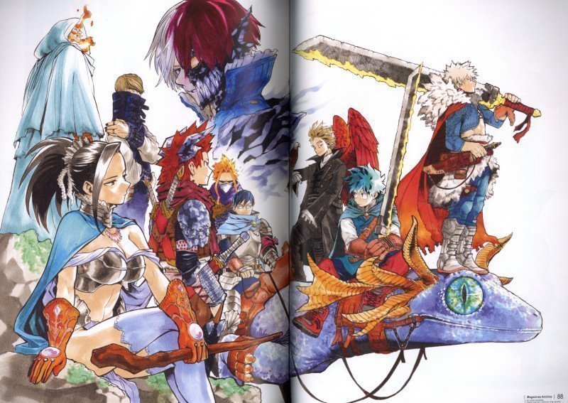 MY HERO ACADEMIA Official Illustration Collection Ultra Artworks