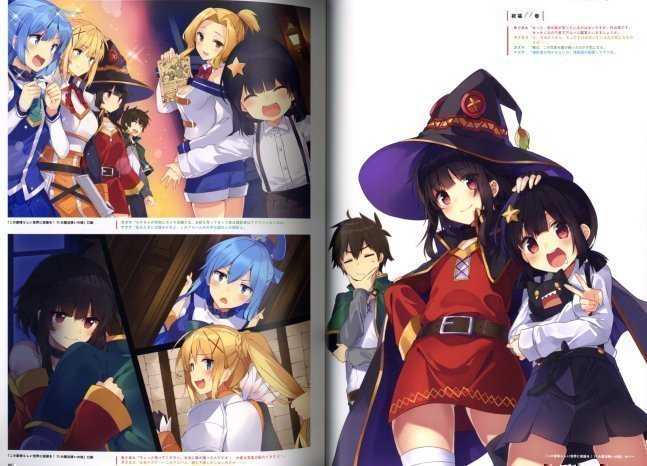 Blessing!! Konosuba Kurone Mishima Art Book