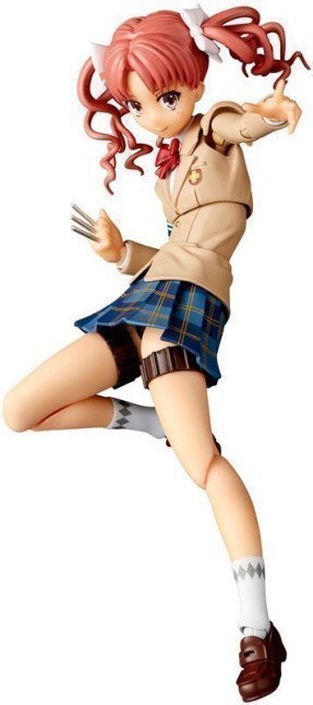 Kuroko Shirai Revoltech Action Figure Winter Clothes Ver. -- Toaru Kagaku no Railgun T