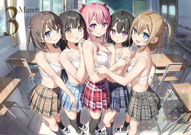 Kantoku Artist Calendar 2026