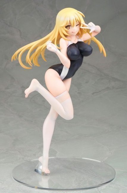 Misaki Shokuhou 1/7 Figure School Swimsuit and Knee-high Socks Ver. -- Toaru Kagaku no Railgun T