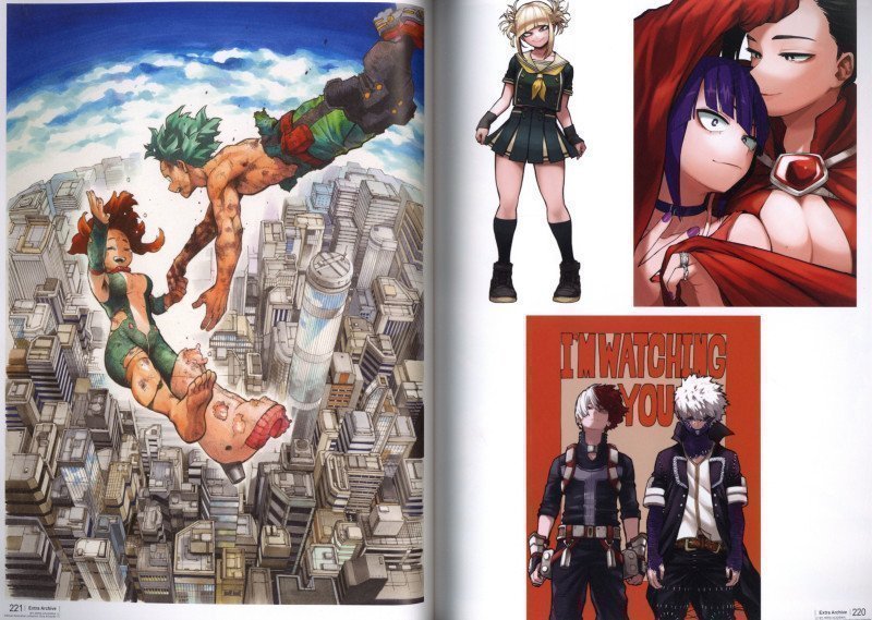 MY HERO ACADEMIA Official Illustration Collection Ultra Artworks
