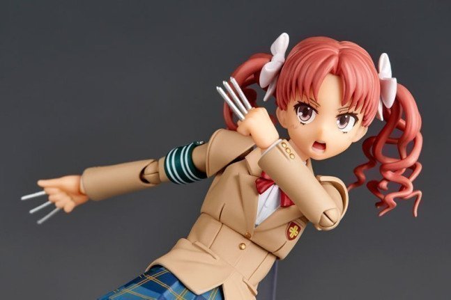 Kuroko Shirai Revoltech Action Figure Winter Clothes Ver. -- Toaru Kagaku no Railgun T