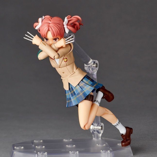 Kuroko Shirai Revoltech Action Figure Winter Clothes Ver. -- Toaru Kagaku no Railgun T