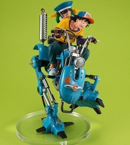 Son Goku & Gohan & Bipedal Walking Robot Desktop Real McCoy EX Figure