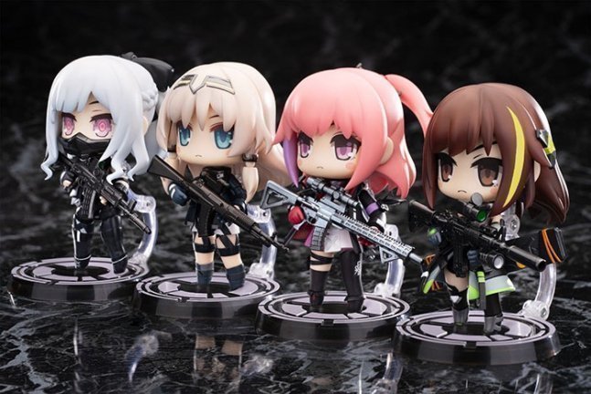 MINICRAFT Series Deformed Posable Figure Girls' Frontline Rebel Squad Ver.