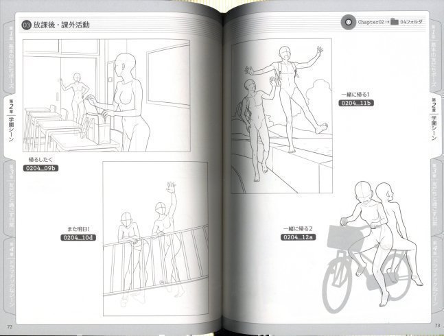 Friends Illustration Pose Collections