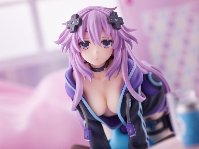 Neptune 1/7 Figure Waking Up Ver. -- New Dimension Game Neptunia VII Dimension Traveler