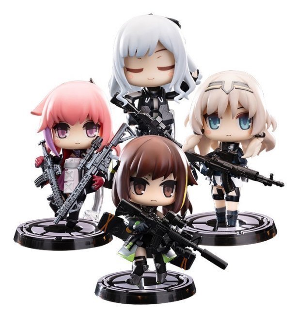 MINICRAFT Series Deformed Posable Figure Girls' Frontline Rebel Squad Ver.