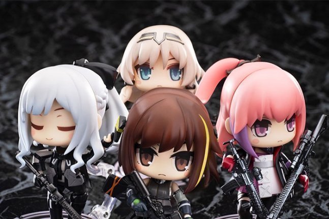 MINICRAFT Series Deformed Posable Figure Girls' Frontline Rebel Squad Ver.