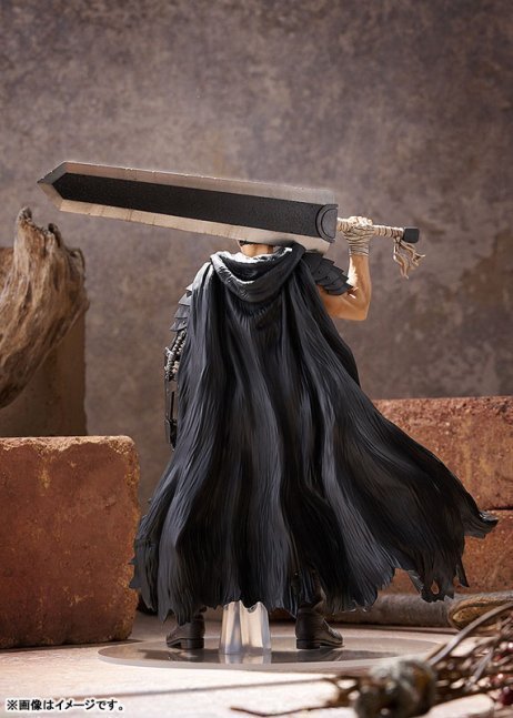 Guts [Black Swordsman] L size POP UP PARADE Figure -- Berserk